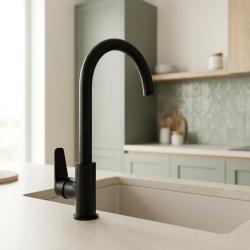 aquanello-casa-black-single-lever-kitchen-faucet